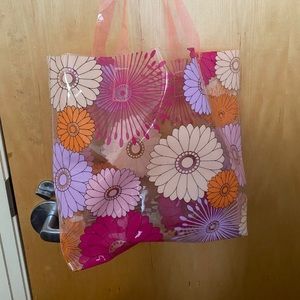 Clinique Clear Floral PVC Tote